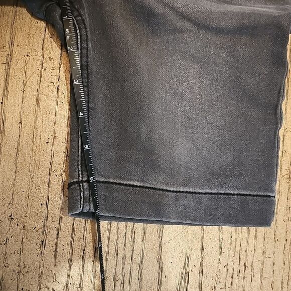 Kids Black Denim Shorts Size 7 Epic Threads - Picture 5 of 9